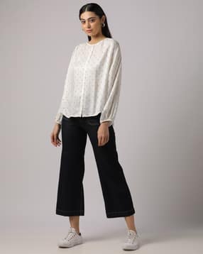 buda jeans co Printed Round-Neck Top-picture-43