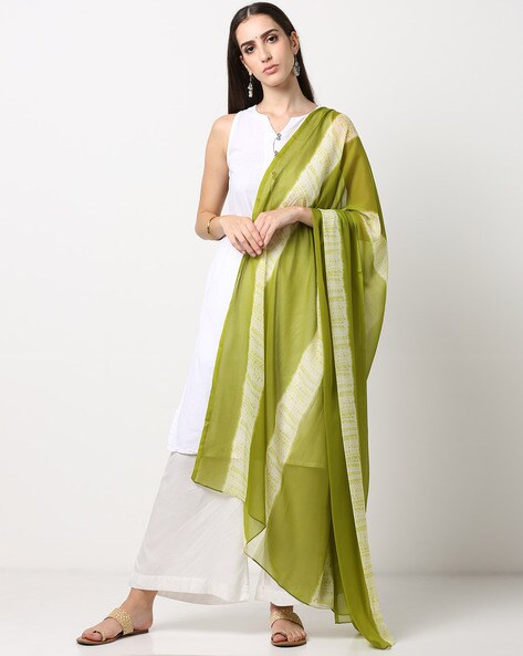 Tie & Dye Print Dupatta Price in India