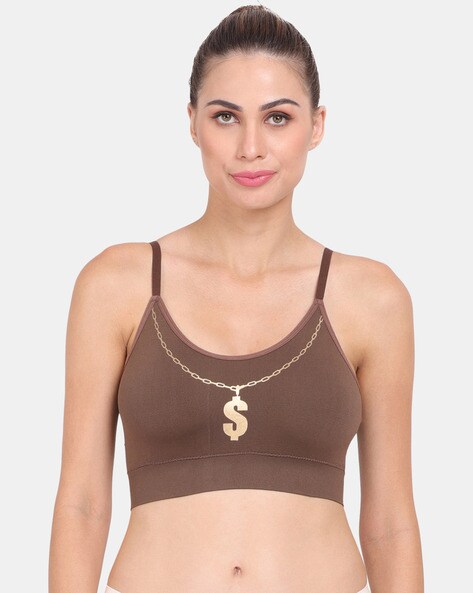 Buy online Women Black Solids Sports Bra from lingerie for Women by Amour  Secret for ₹769 at 41% off