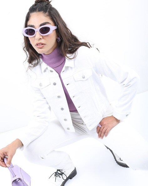 Zara Denim Jacket Size XS, oversized 100%... - Depop-totobed.com.vn