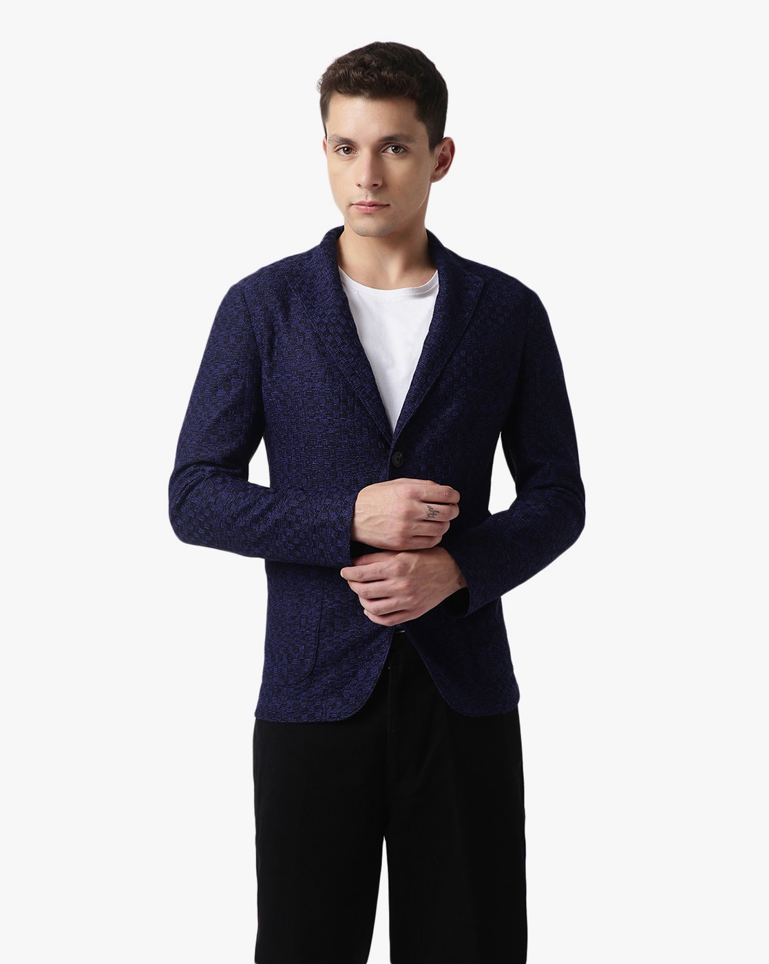 Armani on sale blue blazer