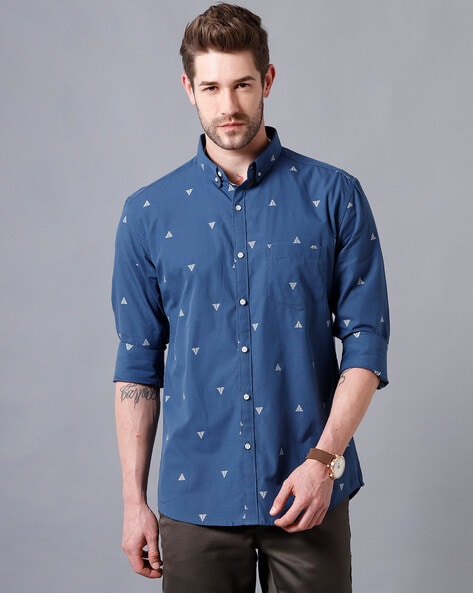 Printed Slim Fit Shirt