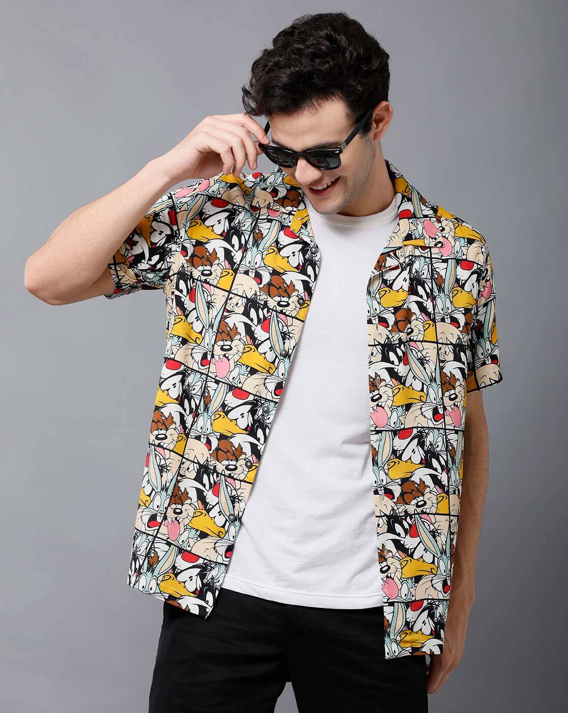 Buy Multicolor Shirts for Men by YOVISH Online 