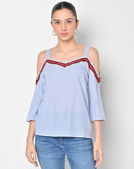 Buy online Women's Crop Sweetheart Neck Top from western wear for Women by  Dd Enterprises for ₹389 at 61% off | 2024 Limeroad.com