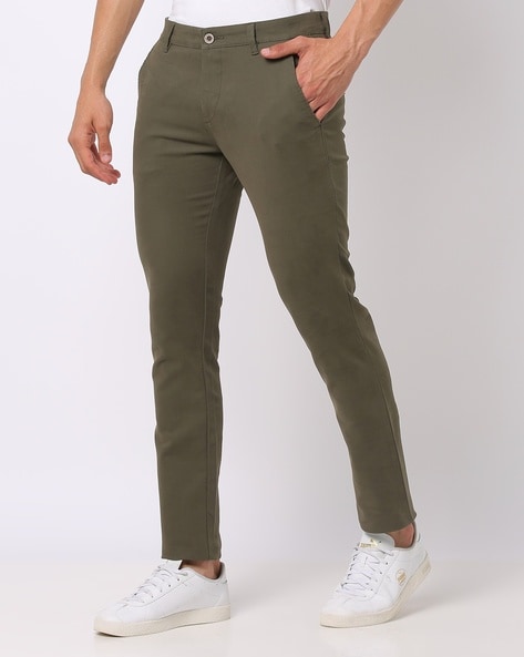 Buy John Players Grey Slim Formal Trousers - Trousers for Men 1244421 |  Myntra