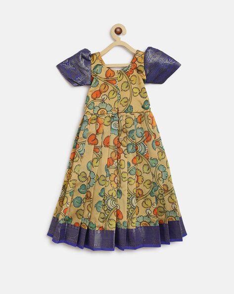 Baby Nirvana Kalamkari Frock