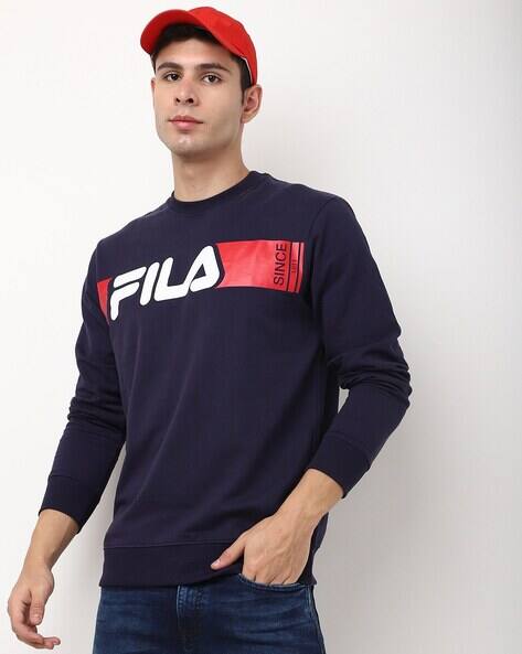 FILA Gabel Brand Print Sweatshirt