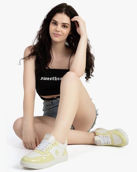 women's lime green tennis shoes