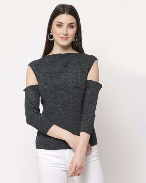 Buy Grey Sweaters Cardigans for Women by CLUB YORK Online Ajio