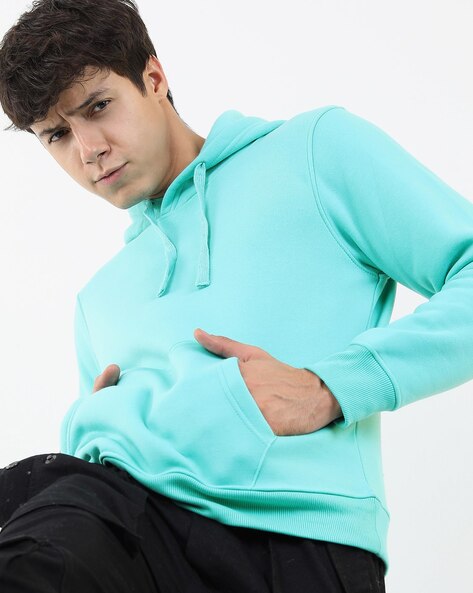 Green clearance blue hoodie