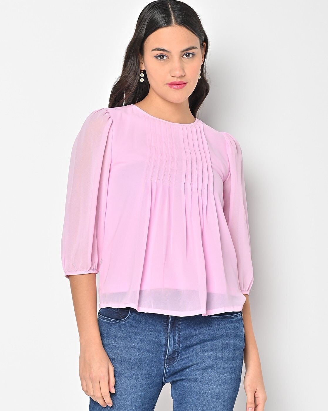 Buy Pink Tops for Women by AND Online