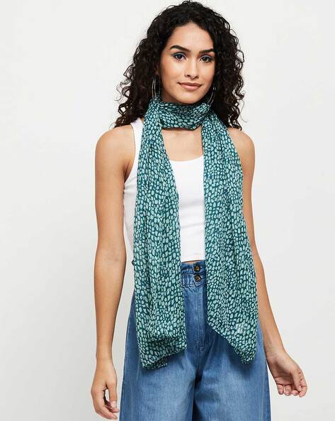 Micro Print Scarf Price in India