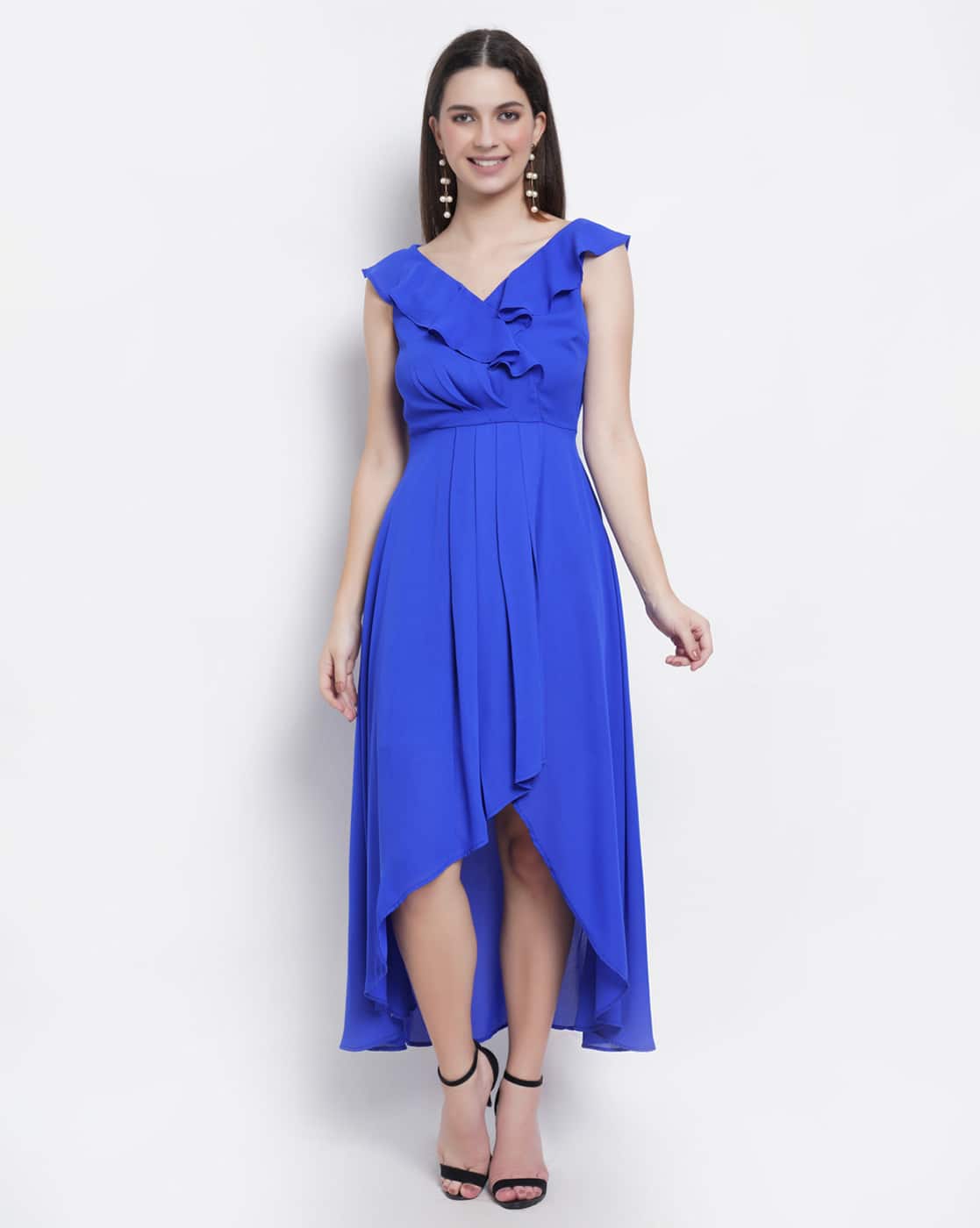 Buy Blue Dresses for Women by PURPLE STATE Online