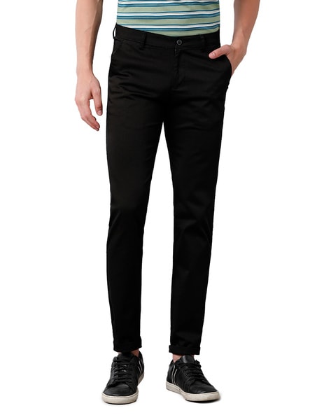 Buy Black Trousers & Pants for Men by CP BRO Online