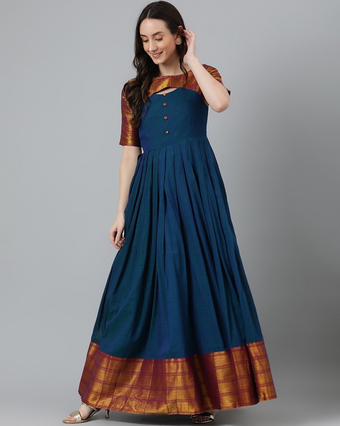Buy Blue Dresses for Women by Vinya Online | Ajio.com