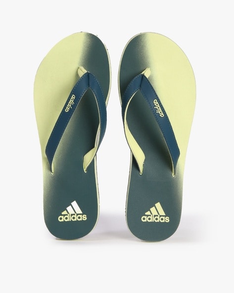 Adidas gold flip discount flops