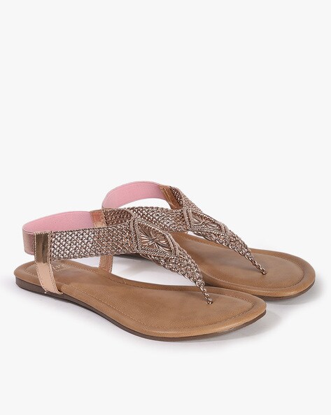 ASOS DESIGN Wide Fit Jazmina crystal espadrilles sandals in rose gold | ASOS