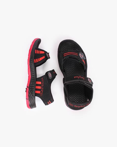 Buy Red Sandals for Boys by FIERY FEET Online | Ajio.com