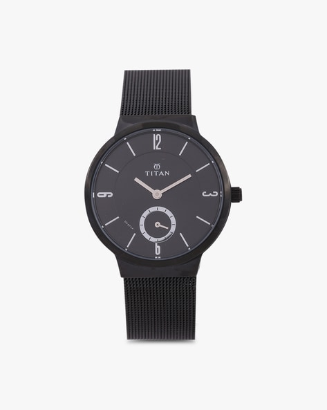 Titan black watch ladies new arrivals