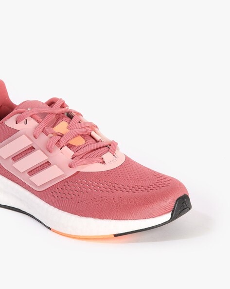 Womens red adidas hot sale running shoes