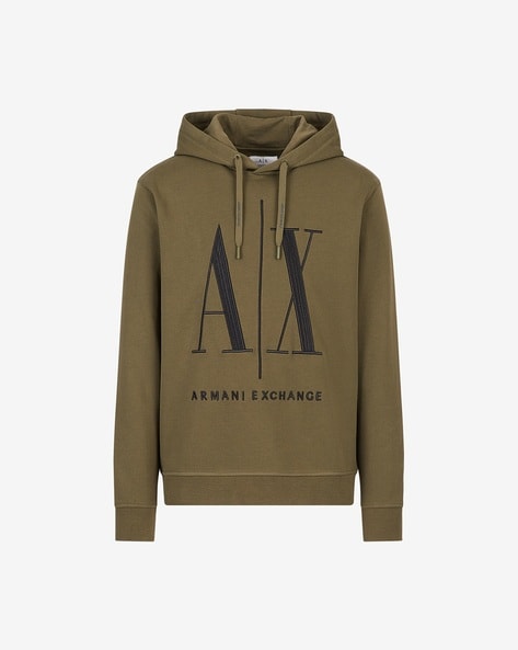 Armani exchange hoodie sale new arrivals