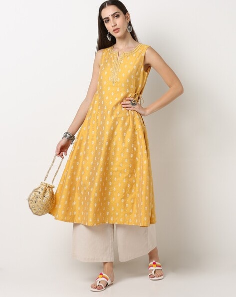 Buy Mustard Yellow Leggings for Women by AVAASA MIX N' MATCH Online