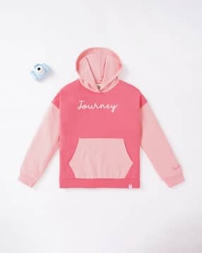 ed-a-mamma Sustainable Embroidered Hoodie with Kangaroo Pocket-picture-35