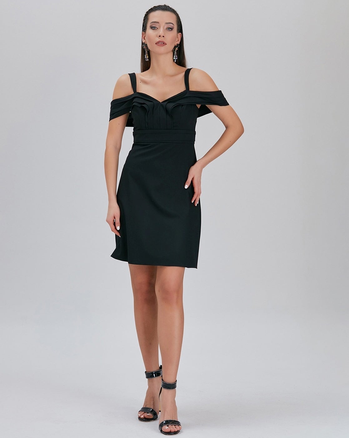 Dress the Population Bailey Off-The-Shoulder Dress - Macy's
