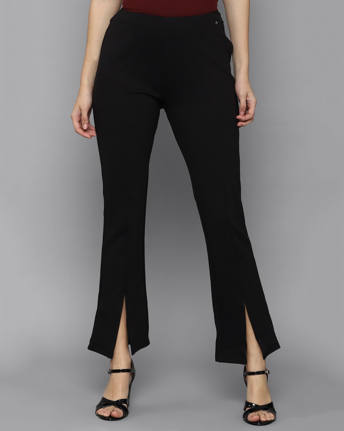 Flat Front Trousers - Buy Flat Front Trousers online in India