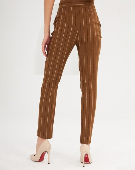 Striped Womens Trousers - Buy Striped Womens Trousers Online at Best Prices  In India | Flipkart.com