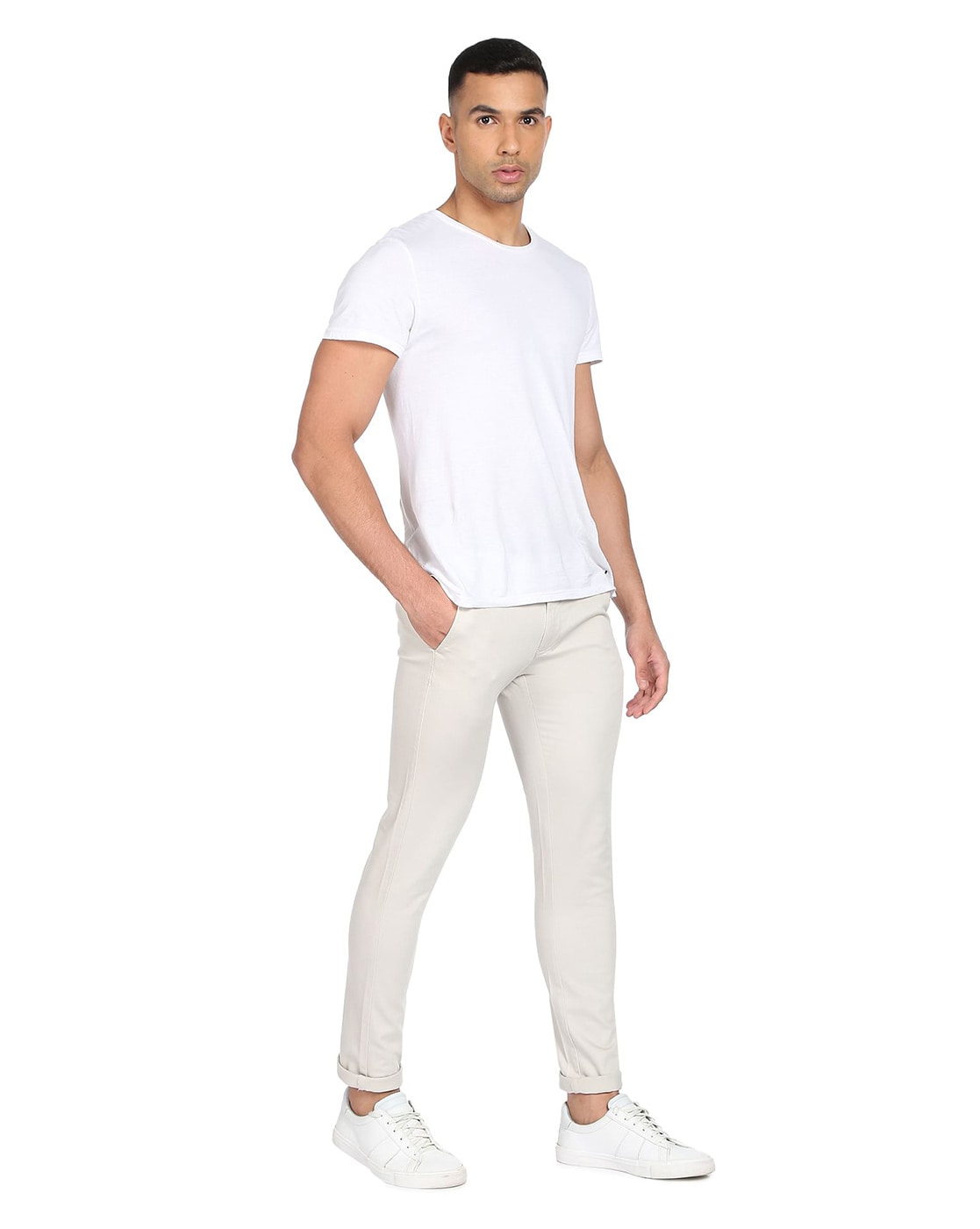 White Mens Trousers  Buy White Mens Trousers Online at Best Prices In  India  Flipkartcom