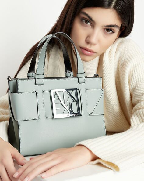 Buy Blue Handbags for Women by ARMANI EXCHANGE Online Ajio