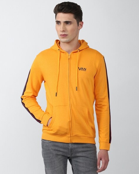 Yellow vans store hoodie mens