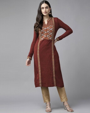 W woollen clearance kurtas