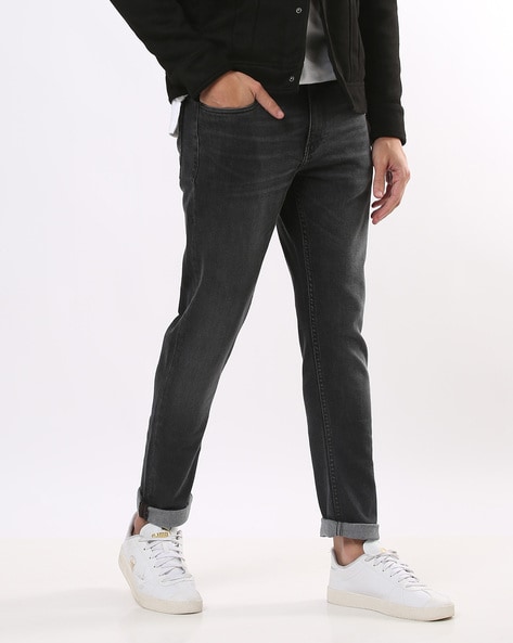 Buy Grey Jeans for Men by ALTHEORY Online