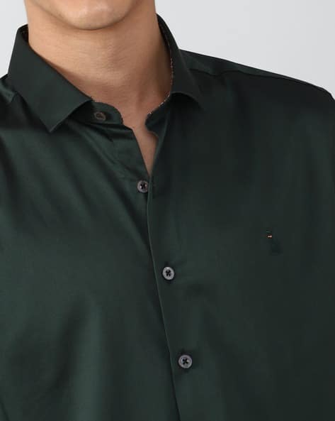 Men Slim Fit Cotton Shirt