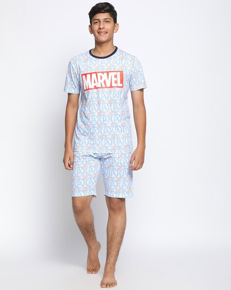 Marvel best sale short pyjamas