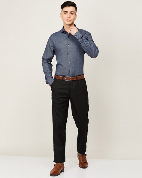 Buy Black Trousers & Pants for Men by CODE by Lifestyle Online