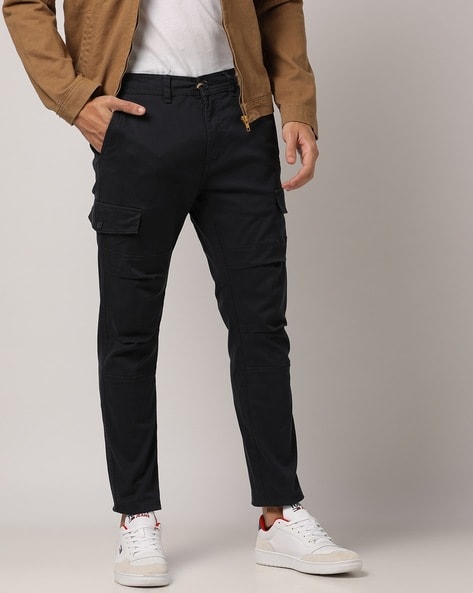 Mens Black Cargo Trousers  Trousers For Men  boohooMAN UK