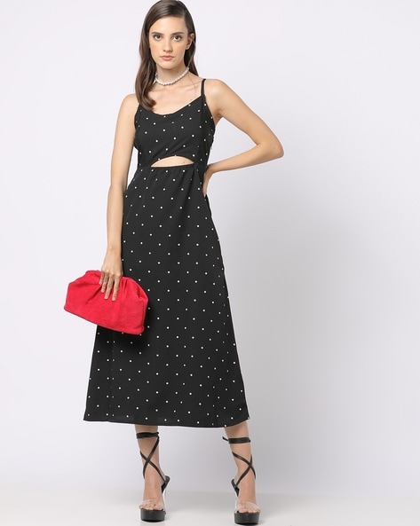 Xhilaration polka dot sales dress