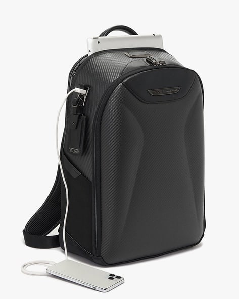 Buy TUMI Mclaren Velocity Backpack | Carbon Black Color Men | AJIO