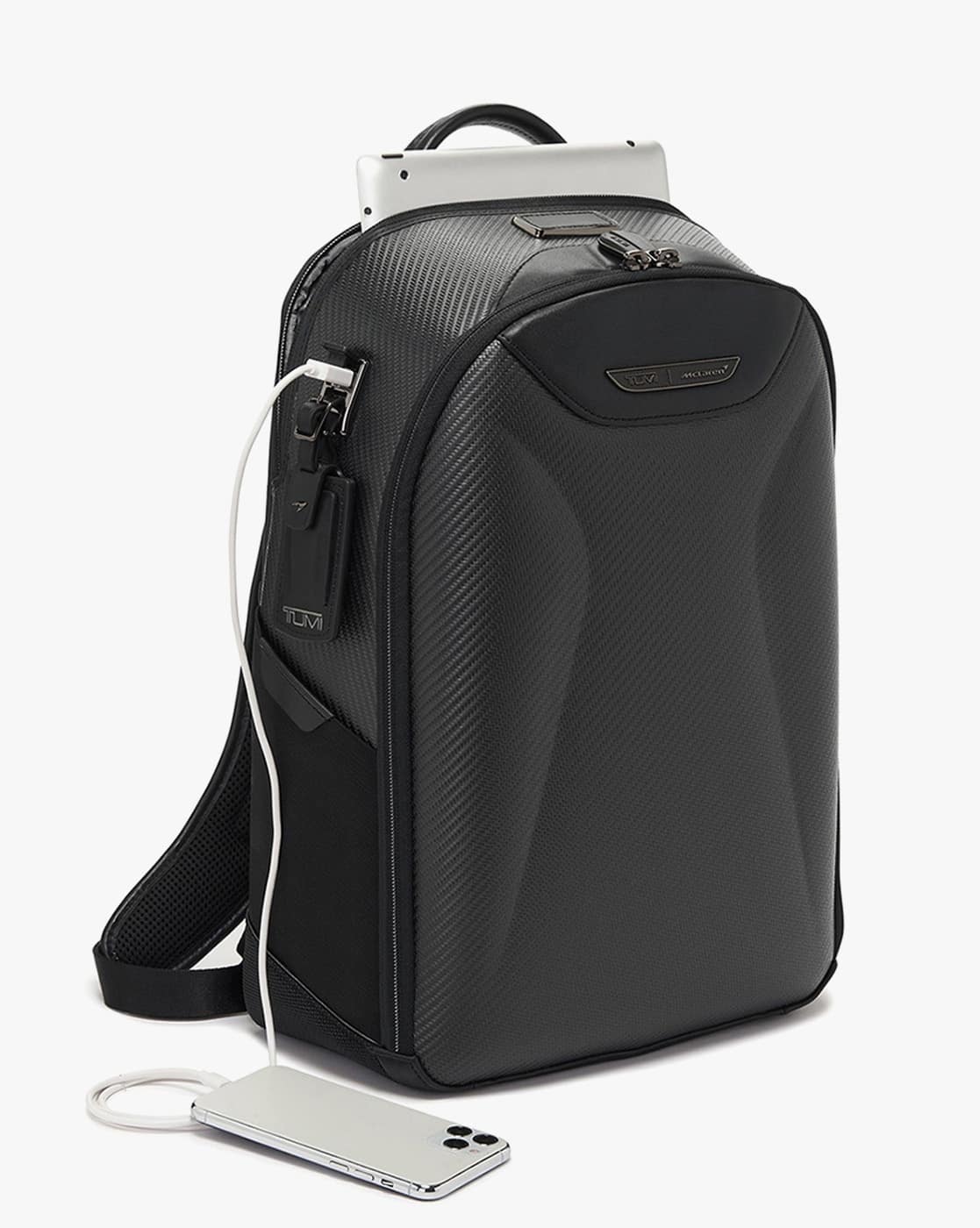 Buy TUMI Mclaren Velocity Backpack | Carbon Black Color Men | AJIO