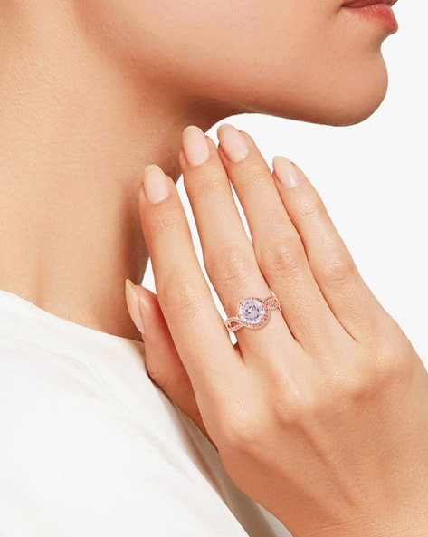 Showroom of Single diamond ring for ladies - 0lr86 | Jewelxy - 144288