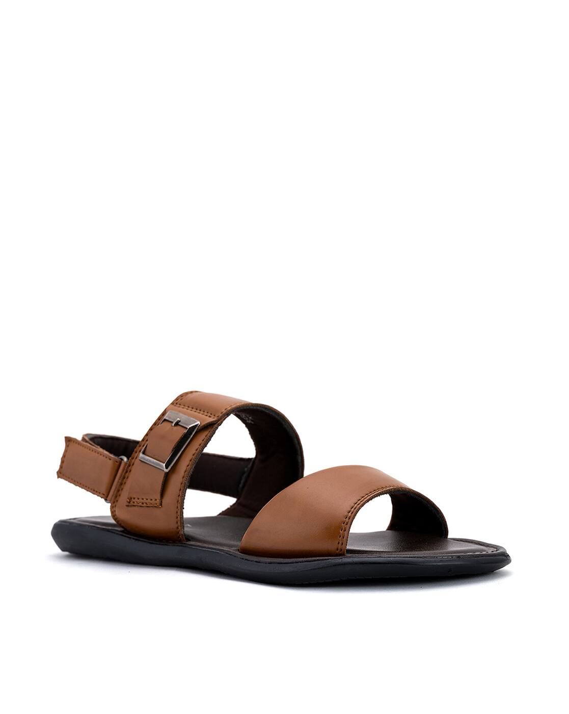 Buy Tan Sandals for Men by KHADIMS Online | Ajio.com