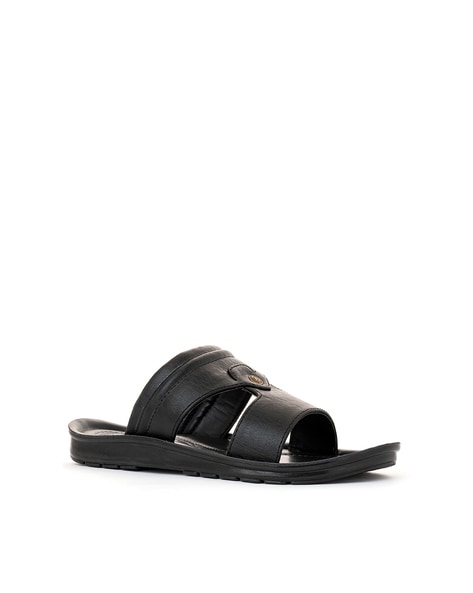 Khadims Slip-On Stacked Sandals