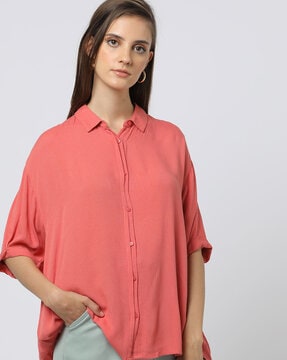 Buy Coral Tops for Women by Fig Online