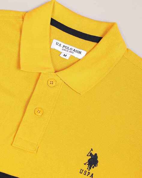 Regular Fit Colour Block Polo T-Shirt - Main Image