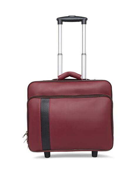 Buy MBOSS Brown Laptop Trolley Bag - Trolley Bag for Unisex 1478763 | Myntra