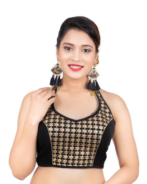 Buy Black Blouses for Women by 9BLINGS Online