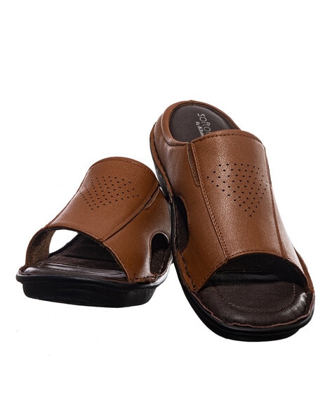 Buy Brown Sandals for Men by KHADIMS Online | Ajio.com